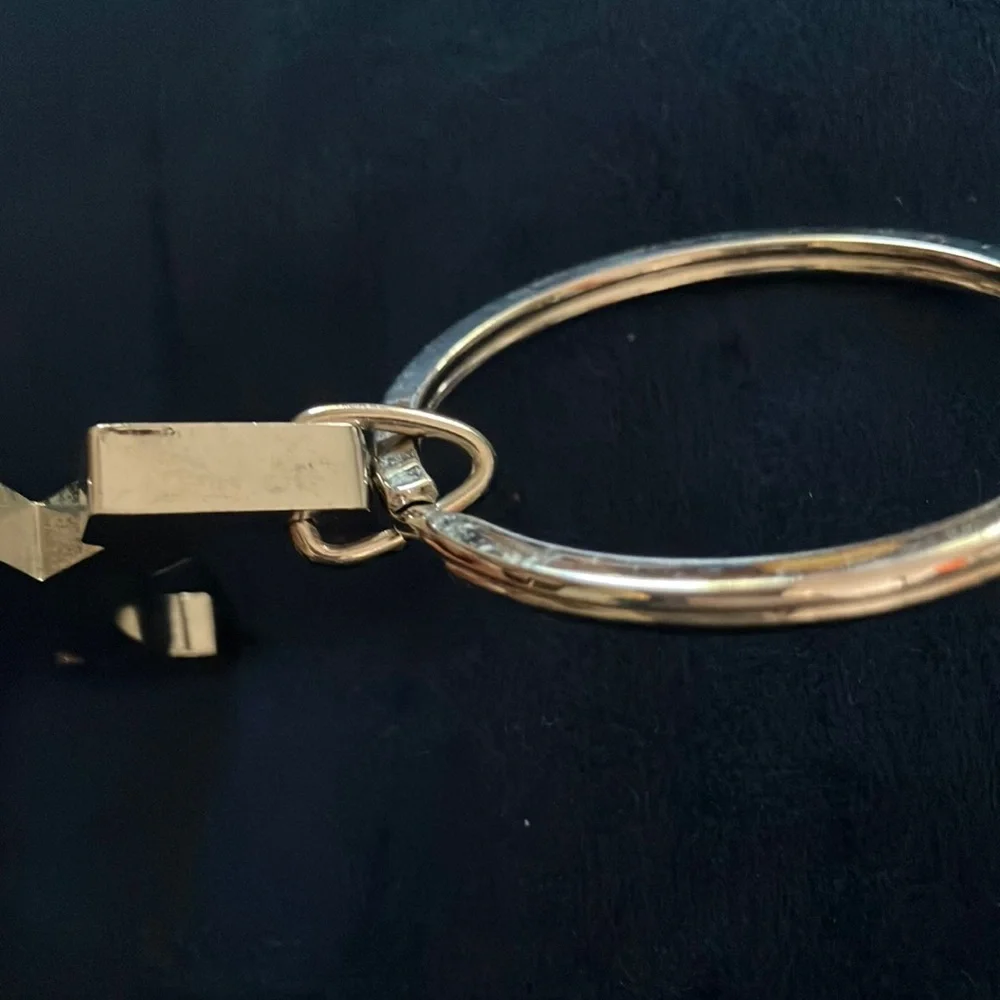 Silver Keychain with Letter X -‎ heavy-duty